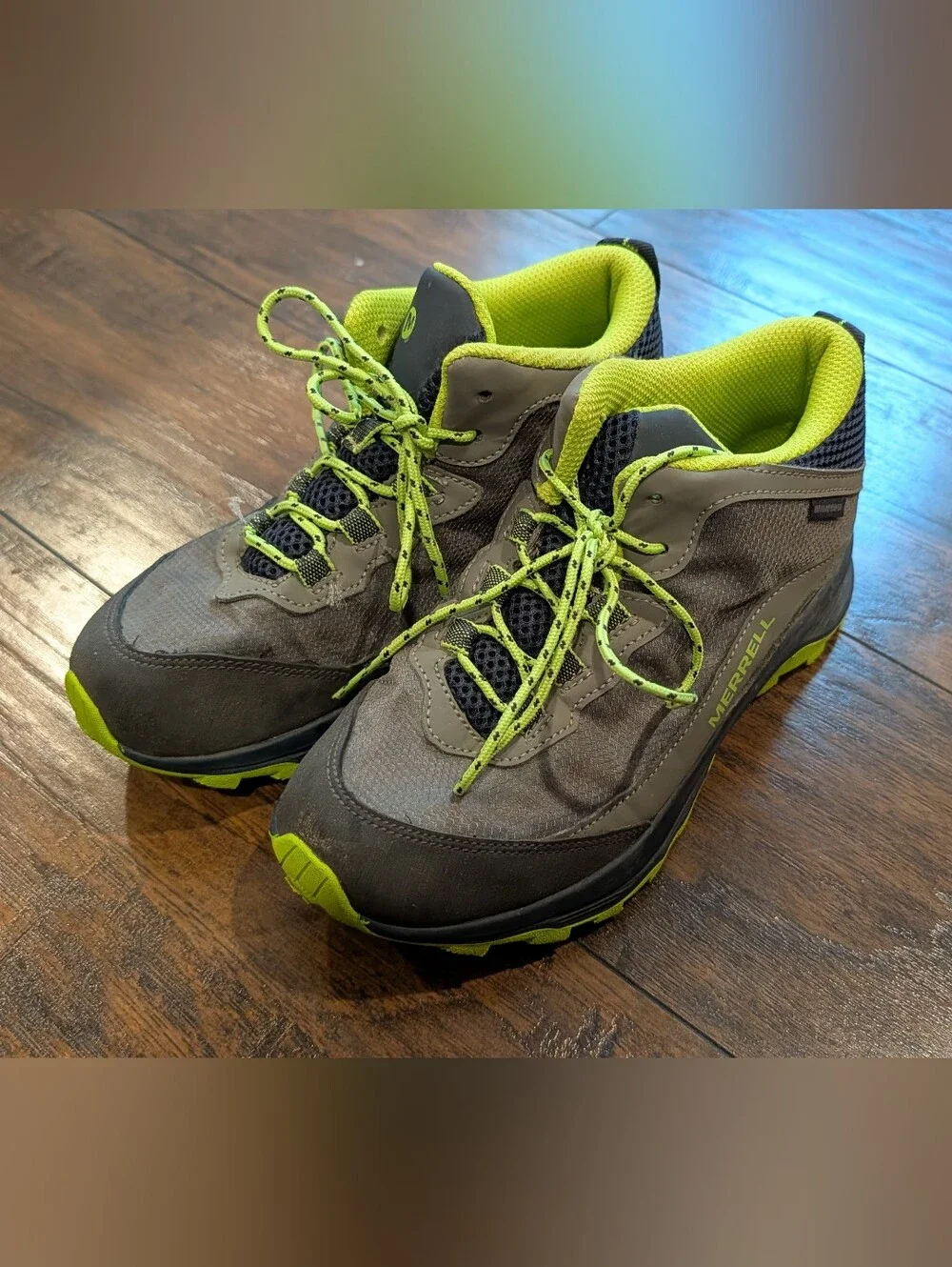 Merrell Boy's Waterproof Trail Hiking Boots